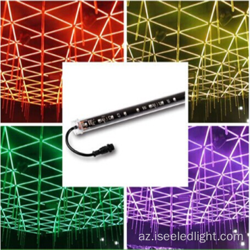 Disco DMX Led RGB pikselləri 3D boru